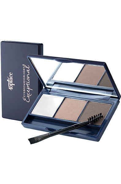 Набор тени и корректор для бровей TopFace Exceptional Eyebrow Highlight РТ504 № 001 004 Белый воск - фото 3 - id-p684275441