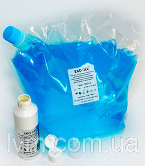 Гель для ультразвукового дослідження УЗД корів 5л  EKO GEL