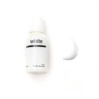 Гелевий барвник Chefmaster Liqua-Gel Bright White (білий)