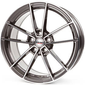 Диски Borbet FF1 колір Dark Titan Polished параметри 8J x 18" 5 x 112 ET 35