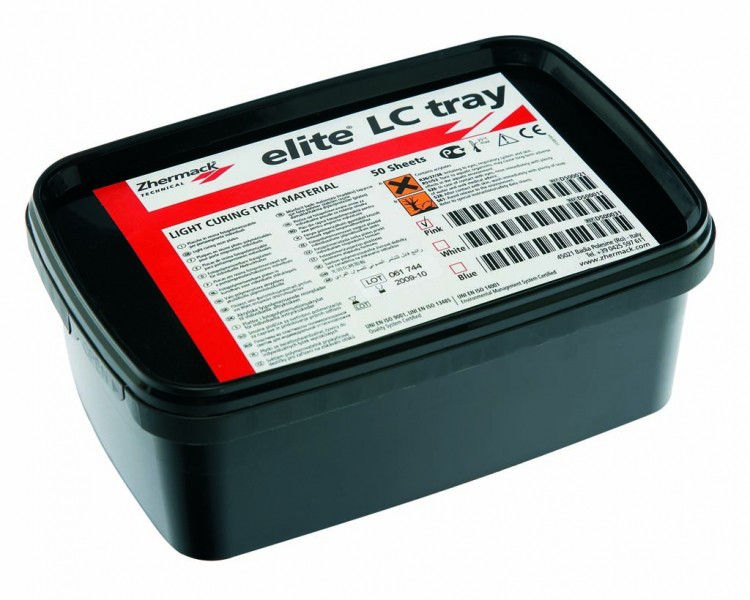 Пластини для виготовлення окремих ложок, фотополімерні ложки Elite LC Tray (Еліт Трей), 50 шт.Zermack, фото 1