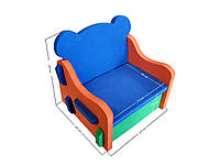 Дитячий стілець "Baby desk" Eva-Line різнобарвний