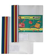 Папка-файл з бічн. планкою-затиском, 6 мм (35 арк), А4, РР, 4-249 , 4Office