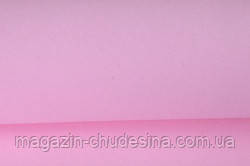 Зефірний фоаміран Рожевий, 50x50 см, 1 мм, Китай
