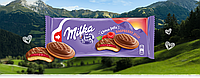 Печенье Milka шоколадное с малиновым джемом Choco Jaffa 147g (Швейцария)