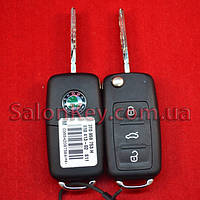 Ключ Skoda octavia, roomster, superb чип CAN48, 434Mhz 3T0 837 202 H Оригінал