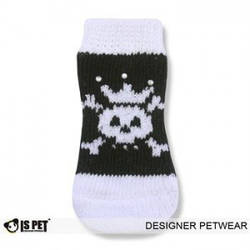 Шкарпетки для собаки "Royal Skull". Одяг для собак