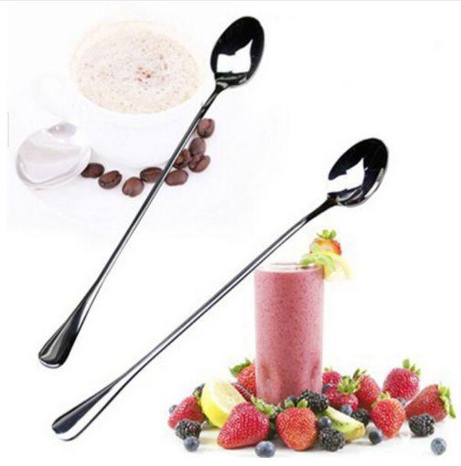 Набір десертних ложок - в наборі 2шт., довжина 20см, метал, фото 1