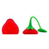 Ситечко для чаю полуничка 195 мм червоний, фото 5