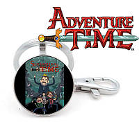 Брелок Adventure time Время приключений пародия на Сверхъестественное Supernatural