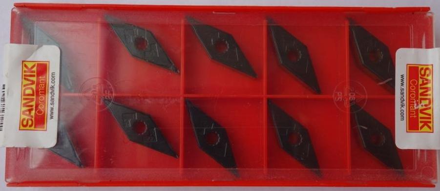 VNMG160404 (P,M,K) Sandvik Твердосплавна пластина для токарного різця