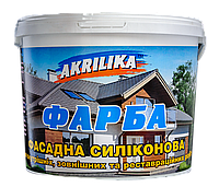 Akrilika Краска фасадная силиконовая 4,2 кг