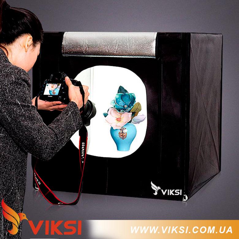 Лайтбокс Viltrox 40 см з LED-підсвіткою, лайткуб для предметного знімання