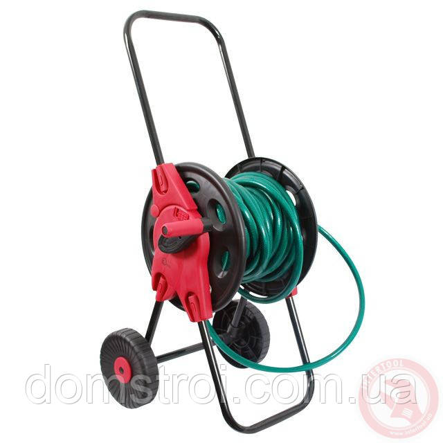 Котушка на колесах для шланга 1/2" 45 м, PP, steel, ABS INTERTOOL GE-3003