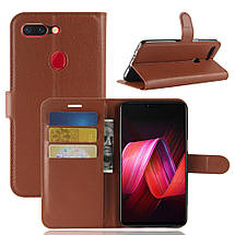 Шкіряний чохол-книжка Lichee на OPPO R15 (9 кольорів), фото 3