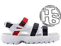 Женские сандалии Fila Disruptor 2 Sandal Summer Shoes White FS1HTZ3082X