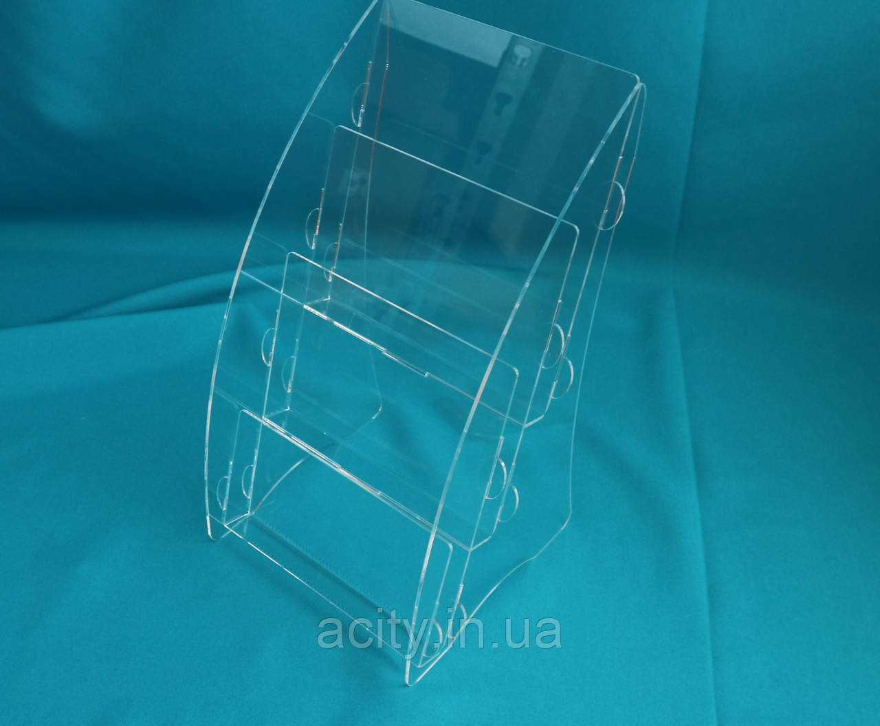 Буклетниця А4 формату 3 кишені