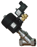 Клапан з пневмоприводом неіржавкий 21IA5T20GC2 (ODE, Italy), G3/4, фото 2