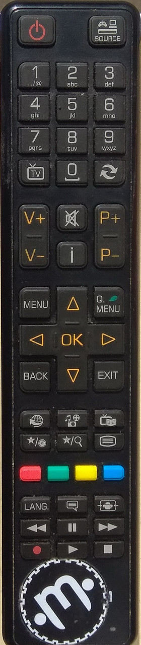 Пульт от телевизора TELEFUNKEN LCD