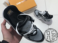 Жіночі кросівки Louis Vuitton LV Archlight Sneaker White/Black/Silver 1A43JP, фото 3