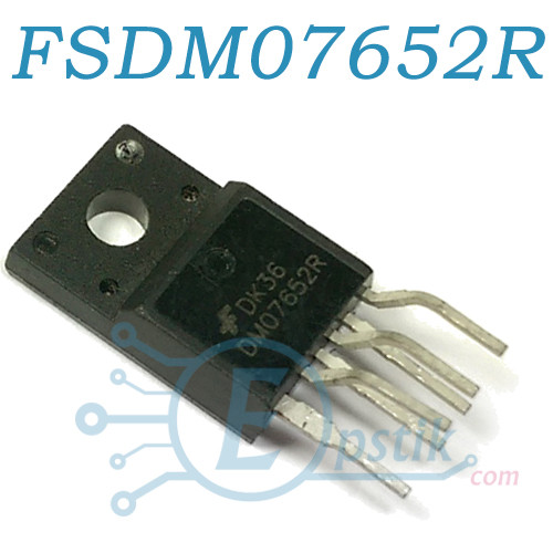 FSDM07652R, контролер ШІМ харчування, TO220F-6L