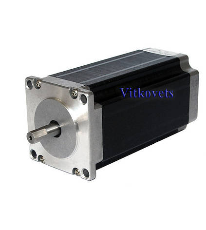 Кроковий двигун 23HS2430B 3.0 A 28 кг-см (вал на дві сторони), фото 1