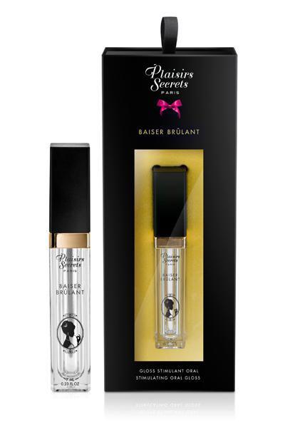 Стимулювальний блиск для губ Plaisirs Secrets Stimulating Oral Gloss Baiser Brulant, 7 мл.