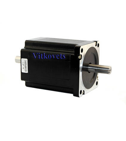 Кроковий двигун 8.5 N. m 34НЅ4802В 5.0 А NEMA34 (вал на дві сторони), фото 1