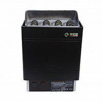 Электрокаменка для сауны и бани EcoFlame AMC 90-D 9 кВт + пульт CON4 (8-13 м3)