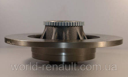 Renault (Original) 7711130076 — задній гальмівний диск із підшипником на Рено Трафік II 01г ->, фото 1