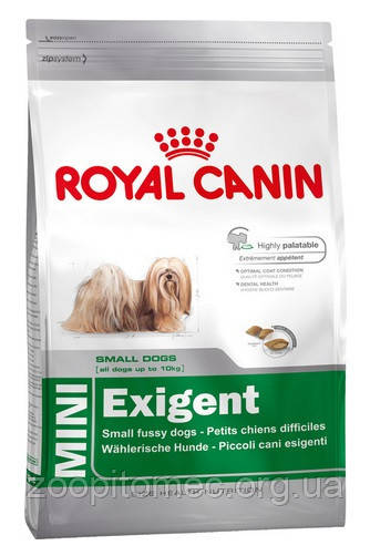 Сухий корм Royal Canin (Роял Канін) MINI EXIGENT для вибагливих собак дрібних порід 1 кг