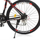 Велосипед спортивний 29" Profi SUPREME чорно-червоний, фото 7