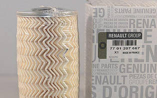 Renault (Original) 7701207667 — Фільтр паливний (h = 120 мм) на Рено Трафік II 1.9dci, M9R 2.0dci, G9U 2.5dci