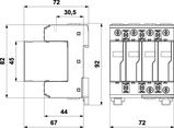 Обмежувач перенапруги УЗІП SALTEK SLP-275 V/3+1, фото 3