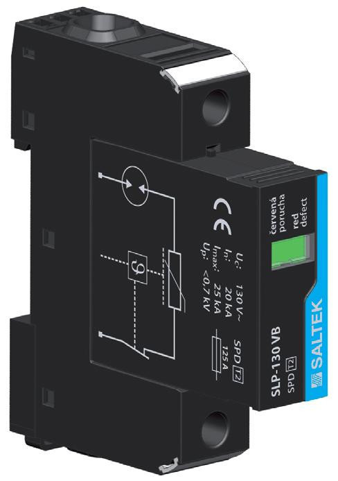 Обмежувач перенапруги УЗІП SALTEK SLP-130 VB/1 S 