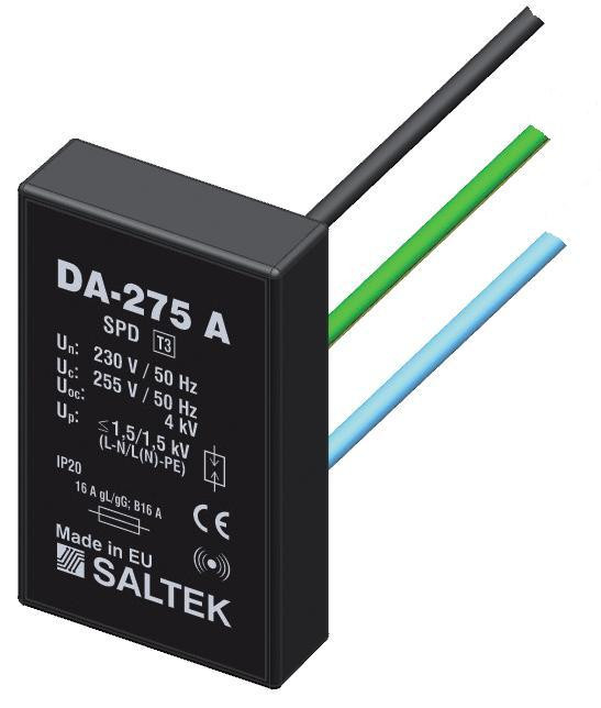 Обмежувач перенапруги УЗІП SALTEK DA-275 A