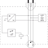 Обмежувач перенапруги УЗІП SALTEK HN-OVERDRIVE X16 CZ, фото 3