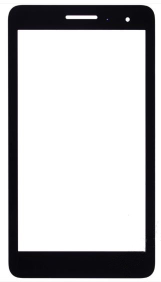 Корпусне скло на HUAWEI T1-701 чорне