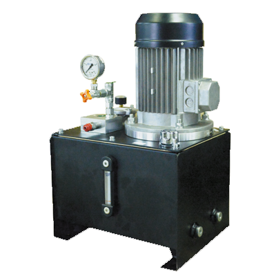 Станція: бак 25л, 5.8 см3/об, 7,8 л/хв, 180 бар, 3 кВт, 1410 об/хв, 3 ф. виходи Р і Т., фото 1