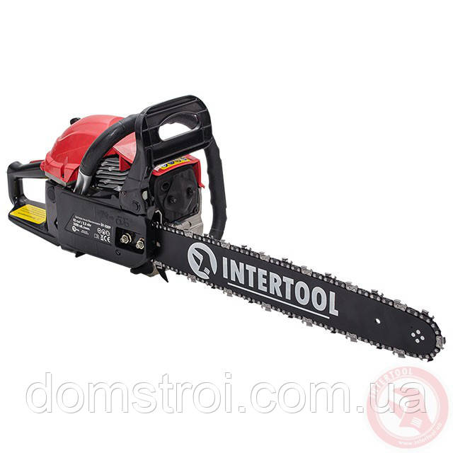 Мотопила ланцюгова, 2,2 кВт/3,2 HP, шина 45 см INTERTOOL DT-2209