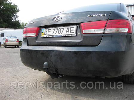 Фаркоп на Hyundai Sonata NF 2005-2011 (Хундай Соната NF), фото 1