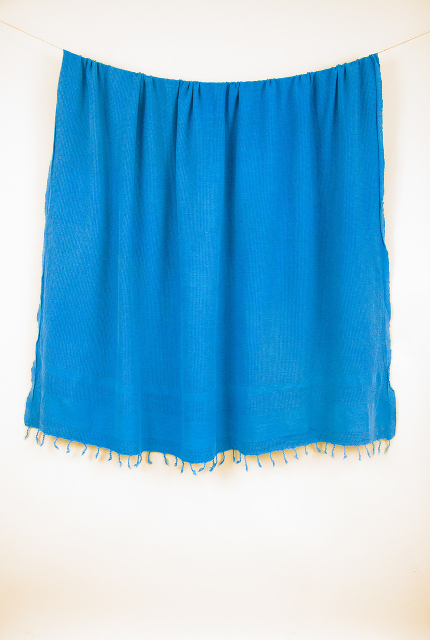 Плед-накидка Barine - Stone Throw denim синій 140*170, фото 1