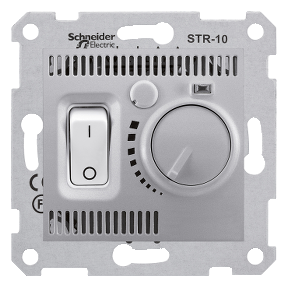 Терморегулятор Тепла підлога Алюміній Sedna Schneider Electric, SDN6000360