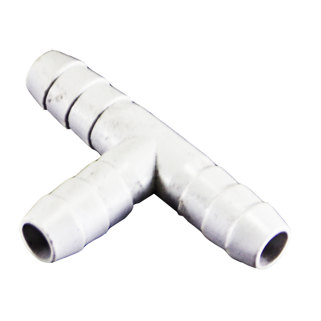 З'єднувач Т-образний штуцер-штуцер 11 мм. ( СТ-01 ) пластик