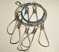 Кукан для риби 7 місць (металічний) на трос