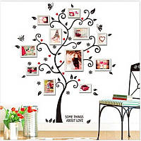 Наклейка виниловая Семейное дерево на стену