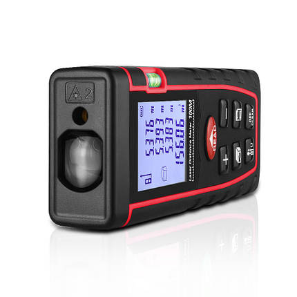 Лазерний далекомір рулетка MHZ SW-T60 60м Red, фото 3