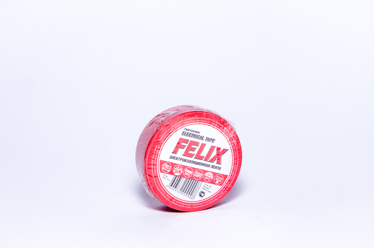 Ізолента ПВХ Felix червона