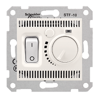 Терморегулятор Тепла підлога Слонова кістка Sedna Schneider Electric, SDN6000323