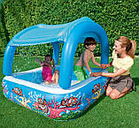 Дитячий надувний басейн Bestway 52192 з дахом, фото 2